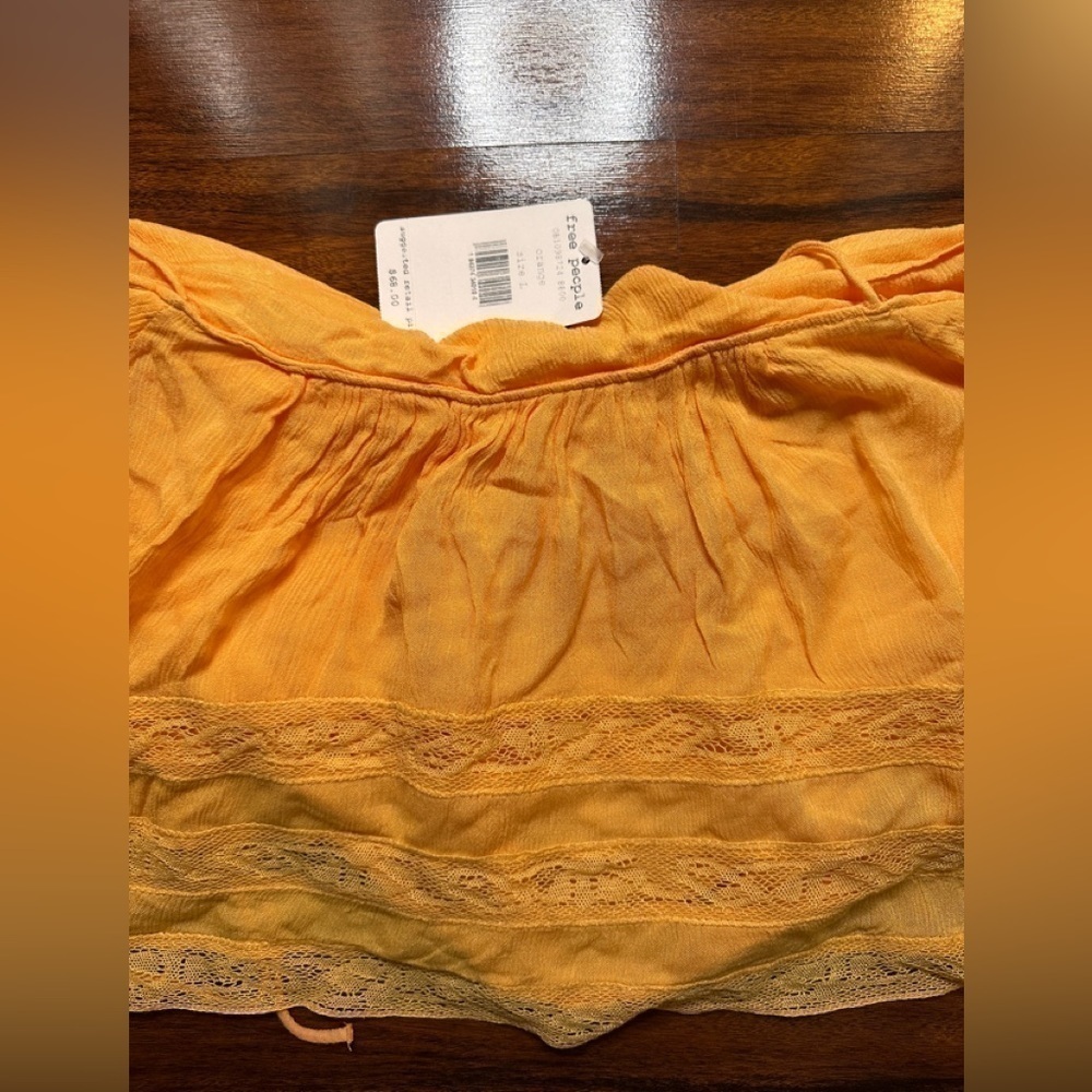 Free People Lace Crop Cami NWT Boho Festival Bralette Top - Picture 4 of 4